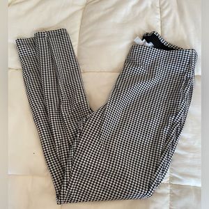 Houndstooth Stretch Pants
